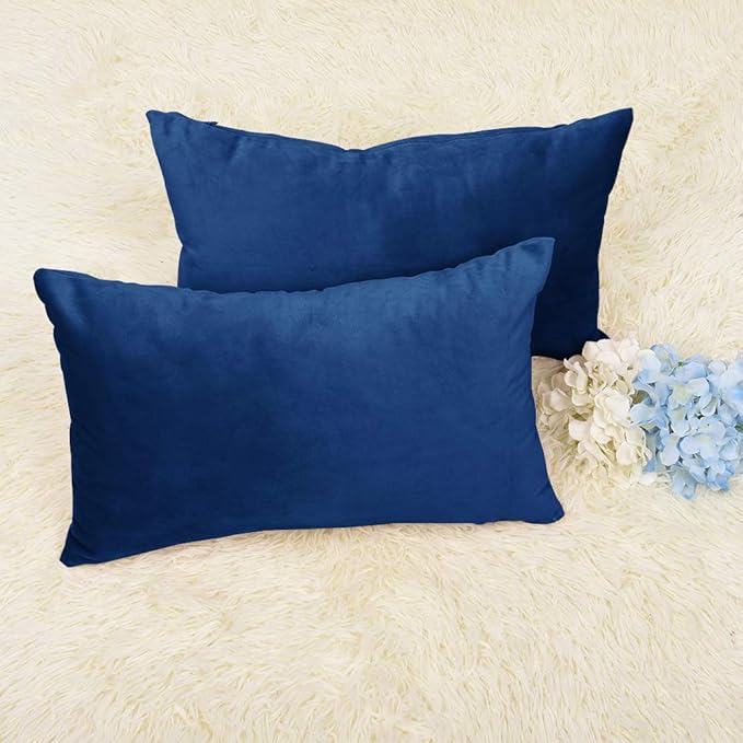StangH Soft Velvet Neck Pillow Covers Decorative Throw