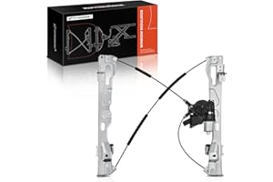 A-Premium Power Window Regulator with 7-Pin Motor and Anti-Pinch Function Compatible with Ford F-150 F150 2011-2014, Lobo 201