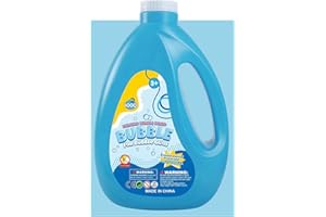 DESERTHOME Bubble Machine Solution, 1 L/ 33.8 OZ Bubble Refill Solution for Kids Graduation Parties, Bubble Machine, Giant Bubble Wand, Bubble Gun Blower