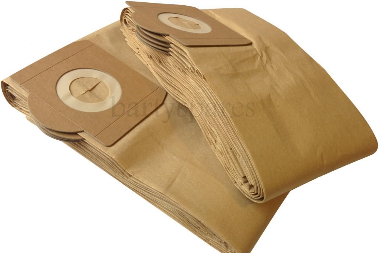 bartyspares® TEN EXTRA STRONG DUST hoover BAGS for EARLEX POWERVAC