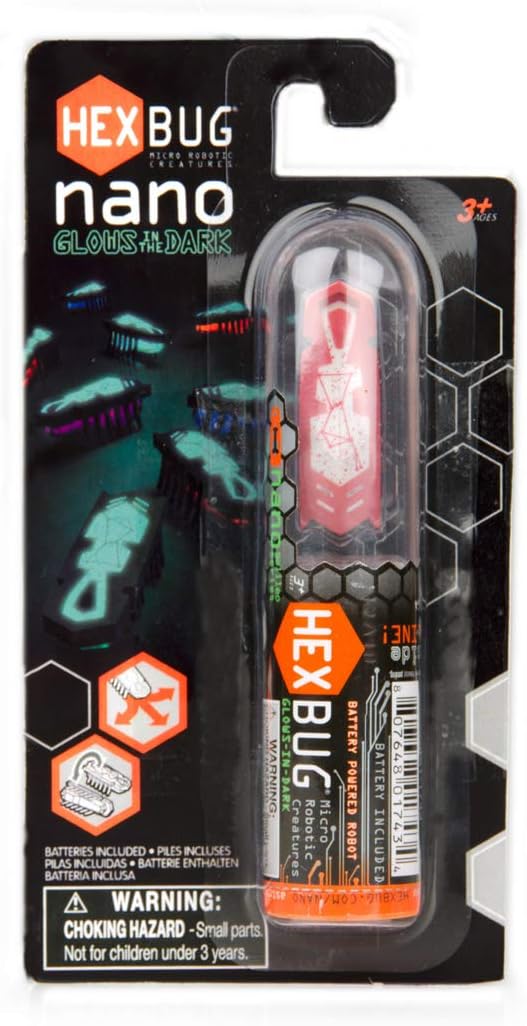 Hexbug Carded Glow Nano, Multi Color