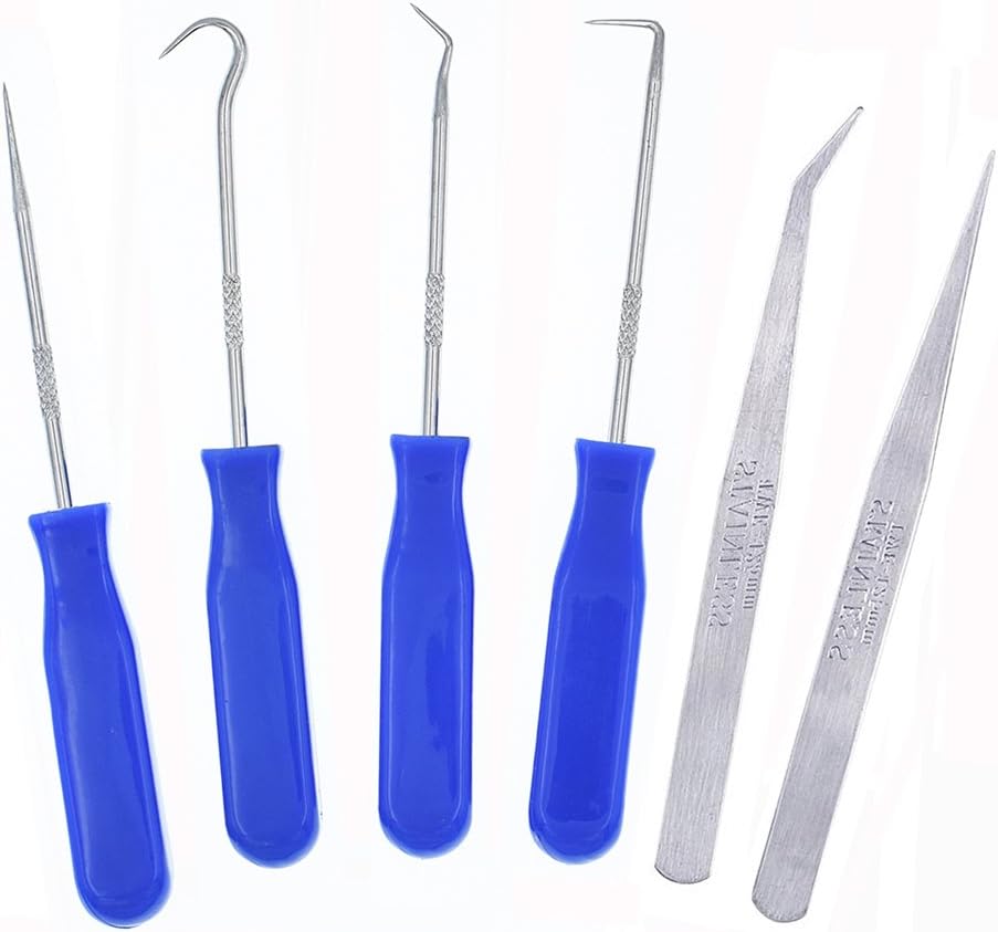 6 Pieces Stainless Steel Precision Craft Vinyl Weeding Tools