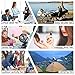 Yostyle Rechargeable Battery Operated Clip On USB Fan, Mini Stoller Fan, 4400mAh Battery/USB Powered Desk Fan with 360 Degree Rotation for Baby Stroller, Office, Car, Gym, Travel, Camping