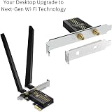TP-Link Archer TBE552E WiFi 7 PCIe Card Bluetooth 5.4 6GHz 5GHz 2.4GHz view 2