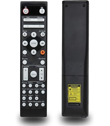 VINABTY Ersatz-Fernbedienung Für NEC Beamer - Kompatibel Mit Vielen Modellen