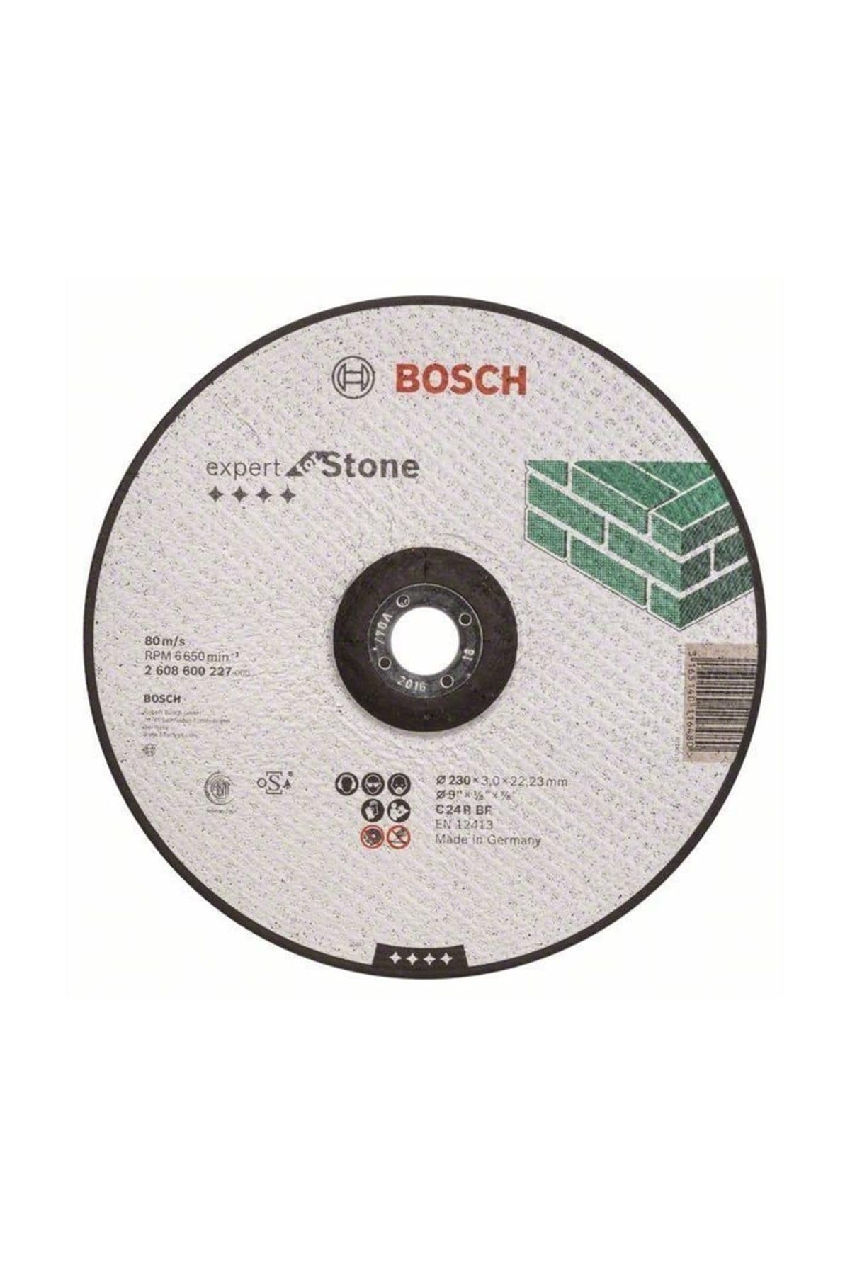Bosch Accessories 2608600227 230 x 22.2 x 3 mm Stone Cutting Disc