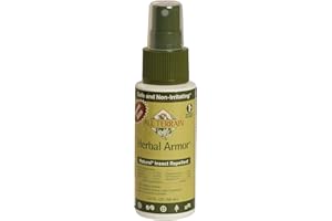 ALL TERRAIN Herbal Armor DEET-Free Pump Spray 2 oz. Travel Size Insect Repellent, Plant-Based and All Natural, Safe for Family and Pets, Mosquito and Bug Protection