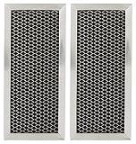 Bagean Microwave Charcoal Filter Compatible with GE JX81H, WB02X10956 (2-Pack)