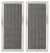Bagean Microwave Charcoal Filter Compatible with GE JX81H, WB02X10956 (2-Pack) primary