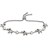 Alex and Ani Elephant Crystal Bolo Bracelet