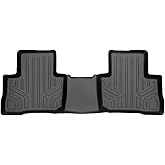 SMARTLINER Custom Fit All Weather 2nd Row Floor Mat Liner Set Compatible with 2021-2024 Toyota Venza