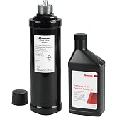 Robinair 13172 R-12 / R-134a A/C Recovery &amp; Recycling Unit Maintenance Kit | Includes 34724 Filter Dryer and 13119 Vacuum Pump Oil (Pint)
