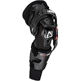 Leatt C-Frame Hybrid Left Adult Off-Road Motorcycle Knee Brace - Black/Small/Medium