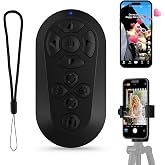 Wireless Camera Remote Control with Tripod Mount Adapter, TikTok Scrolling Remote for iPhone &amp; Android, Bluetooth Clicker Phone Remote with Front/Rear Camera Switch for Photo and Video