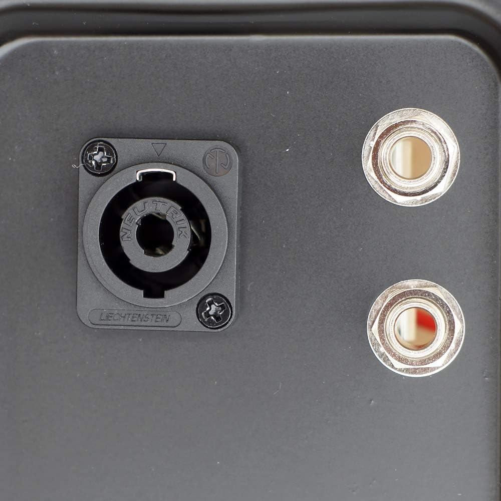 2-5x7 Steel Pro Audio Speaker Jack Plate, 2-1/4", 1 NL4 Neutrik Speakon Wired: Home Audio & Theater