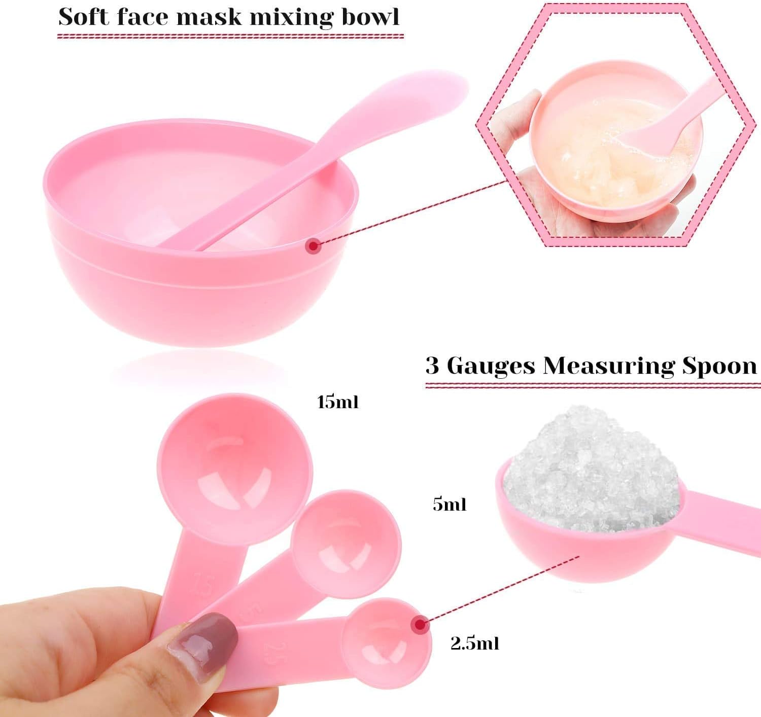 Face Mask Mixing Bowl Set - Image 4