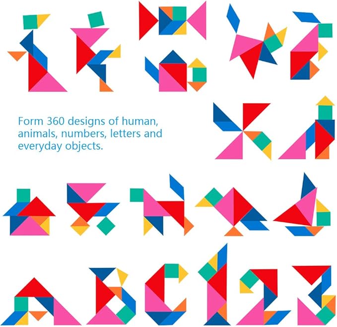 magnetic tangrams travel toy