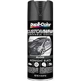 Dupli-Color Custom Wrap Removable Coatings, Gloss, Midnight Black, 11 oz