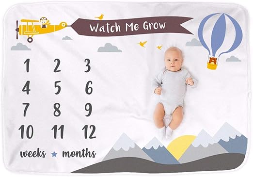 baby growth blanket