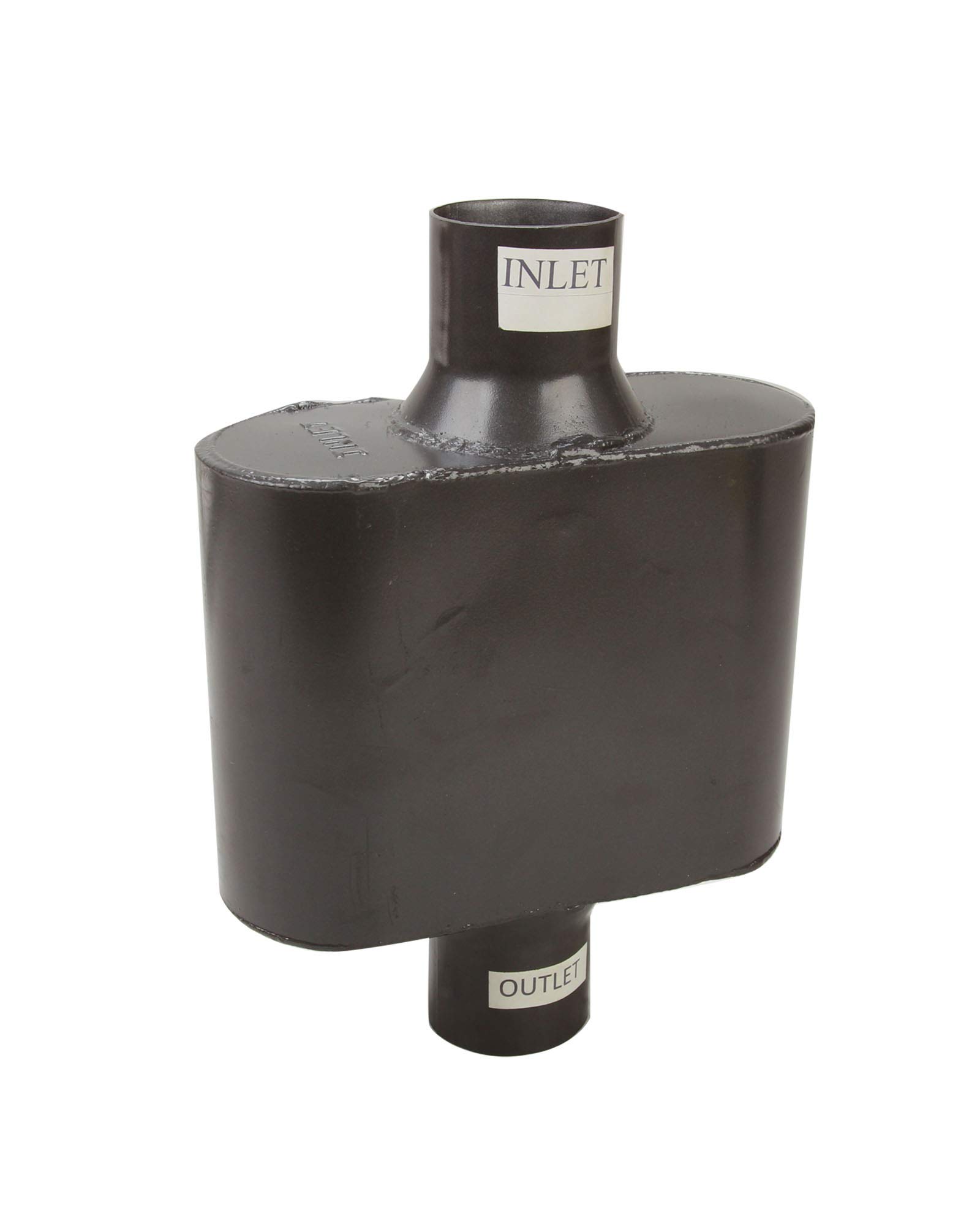 Pair of Single Chamber Performance Race Muffler 2.5" Center/Center Universal Muffler (2.5 Inch)