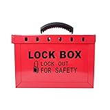 BULANGDI Lockout Tagout Lock Box Portable Loto Box