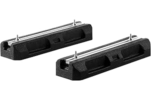 VEVOR Floor Mounting Base Kit for Mini Split Air Conditioning Systems, Floor Mounting Ground Base Pad for 9000-36000BTU AC Heat Pump System, Heavy-Duty Rubber Anti-Vibration Pads, Max Load 2204 lbs
