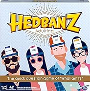 Hedbanz Adulting, Hilarious Party Game of Guessing and Charades for Millennials