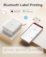 NIIMBOT D110 Label Maker Printer Sticker Printer Bluetooth Thermal view 5