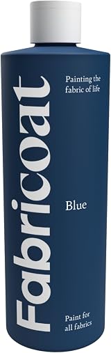 Fabricoat Fabric Paint Blue 500ml – Soft, Flexible Colour Change for Fabrics