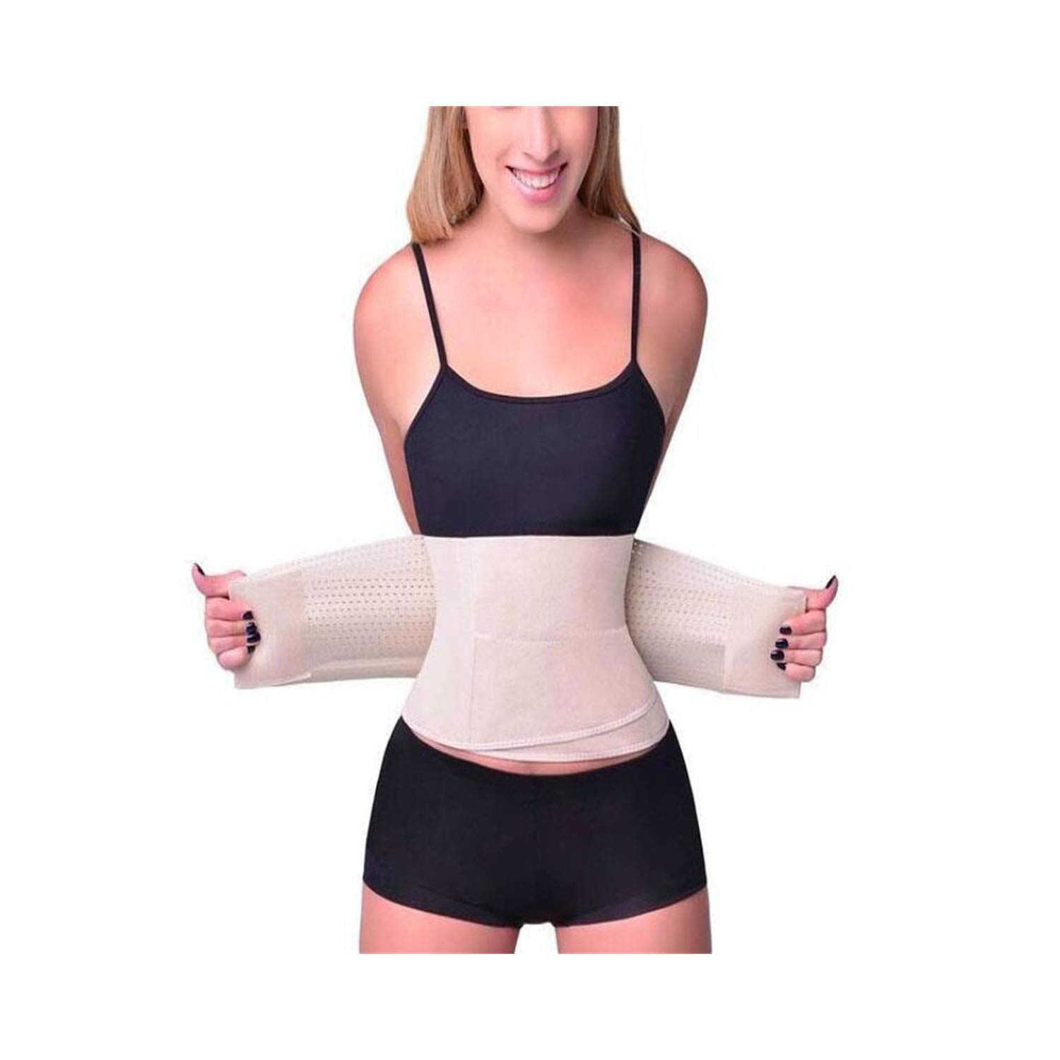 Womens Waist Trainer Cincher Toning WRAP Corset Shapewear ...
