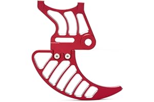TOFR Rear Caliper Bracket Shark Fin Disk Guard for Sur-Ron Light Bee X/Segway X260 / 79Bike Falcon M/E Ride Pro-SS