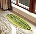 BOBO Leaf-shaped Carpet Soft Carpet Slip Resistant water absorption Floor Mats For Parlor Living Room Bedroom Home Supplies (Size: 40 60 cm / 15.7