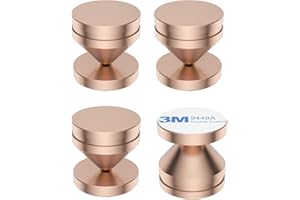 TERTULLUS 4Pcs Speaker Spikes Stands HiFi Speaker Isolation Stand Cone Shockproof Base Pad Speaker Feet with Non-Slip Rubber Rings for Audio,Speakers,Subwoofers,Turntable DAC Feet Pad. (24mmx23mm, Gold)