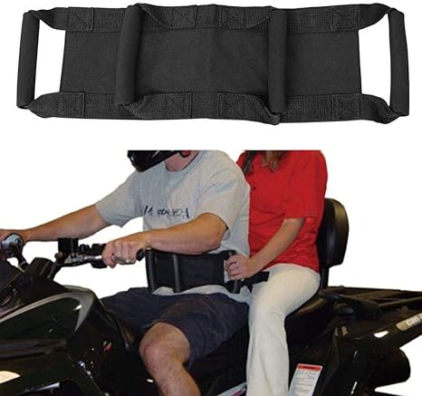 motorcycle passenger grab belt