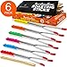 Extra-Long Marshmallow Roasting Sticks - (Set of 6) Forks For Campfire, Camping, BBQ & Hot Dog Roasting - 46.5