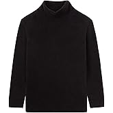 LittleSpring Unisex Boys Girls Polar Fleece Shirt Base Turtleneck Top (2-14 Years)