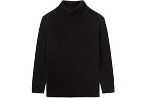 LittleSpring Unisex Kids Polar Fleece Turtleneck Base Top (2-8 Years)