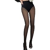 ZXT Tummy Control Fleece Lined Tights for Women, Shapewear Panties Pantyhose, Black Body Shaping Leggings Under Dress