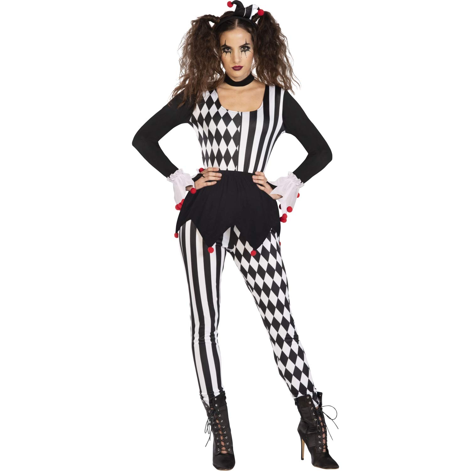 (PKT) (9908364) Adult Ladies Jester Lady Costume (Small)