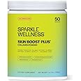 Sparkle Wellness Skin Boost Plus (Acai Lemonade) [50-Serves] | Collagen Powder Supplement with VERISOL Bioactive Hydrolyzed Collagen Peptides, Vitamin C & Hyaluronic Acid to Improve Skin Elasticity