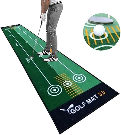XIAOYU Golf Putting-Green-Matte, Indoor | Außen Golf Putting, Minigolf