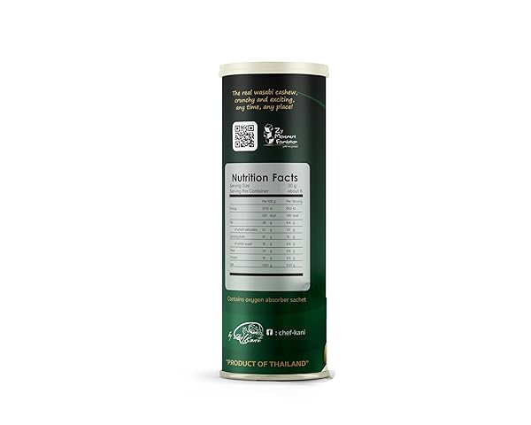 WASABI-O CASHEWS (6.7 OUNCE (PACK OF 1), AUTHENTIC WASABI AND SEAWEED)