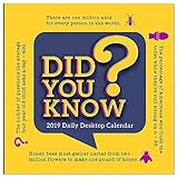 2019 Did You Know? Trivia Daily Desk Calendar by 