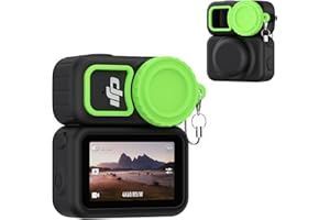 Silicone Case Cover for DJI Osmo Nano，Case Compatible with Airtag，Soft Anti-Scratch Anti-Slip Action Camera Accessories case，