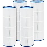 FFyan Pool Filter Replacement for Clean & Clear Plus 320, CCP320, R173573, C-7470, FC-1976,178580,80 Sq. Ft Swimming Pool Filter Cartridge,4 Pack