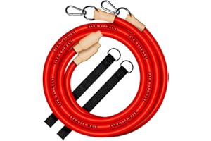 Inertia Wave Dynamic Rubber Battle Ropes Alternative for Home and Gym | Maximize Calorie Burn | Revolutionary Fitness Equipment for Abs and Full Body Workout