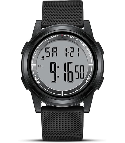 Amazon.com: SNE Mens Watch Ultra-Thin Digital Sports Watch  display picture 1