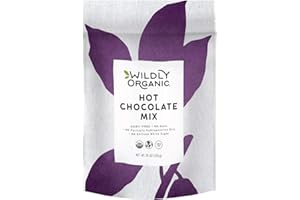 Wildly Organic Hot Chocolate Mix 16 Oz, 1 lb Bag - Organic, Vegan, Raw Cacao Powder, Fair Trade, Dairy-Free, Gluten-Free, Gourmet Hot Chocolate & Premium Cocoa - 3 Ingredients: Cacao Powder, Coconut Sugar, & Coconut Milk Powder; No Refined Sugars, Gums, or Anti-Caking Agents