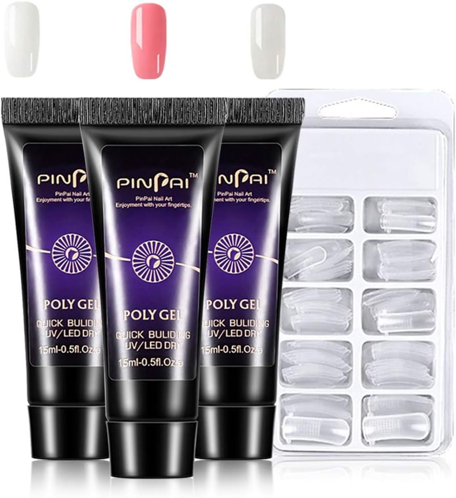 Polygel Nail Kit, Anself Polygel Nails Extension Gel Kit, Polygel Quick