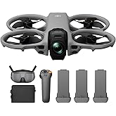 DJI Avata 360 Motion Fly More Combo, 8K 360&deg; Camera Drone | 1-Inch-Equivalent 360&deg; Imaging, 8K/60fps HDR, Goggles N3, RC Motion 3, Easy ACRO, Three Batteries, Propeller Guard